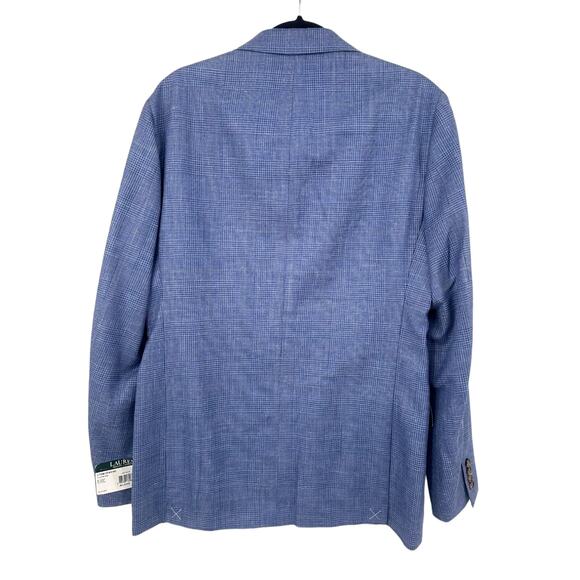 Lauren RALPH LAUREN Latrobe Ultraflex Blazer Sport Coat Light Blue -Sz 40L NWT - Picture 6 of 9